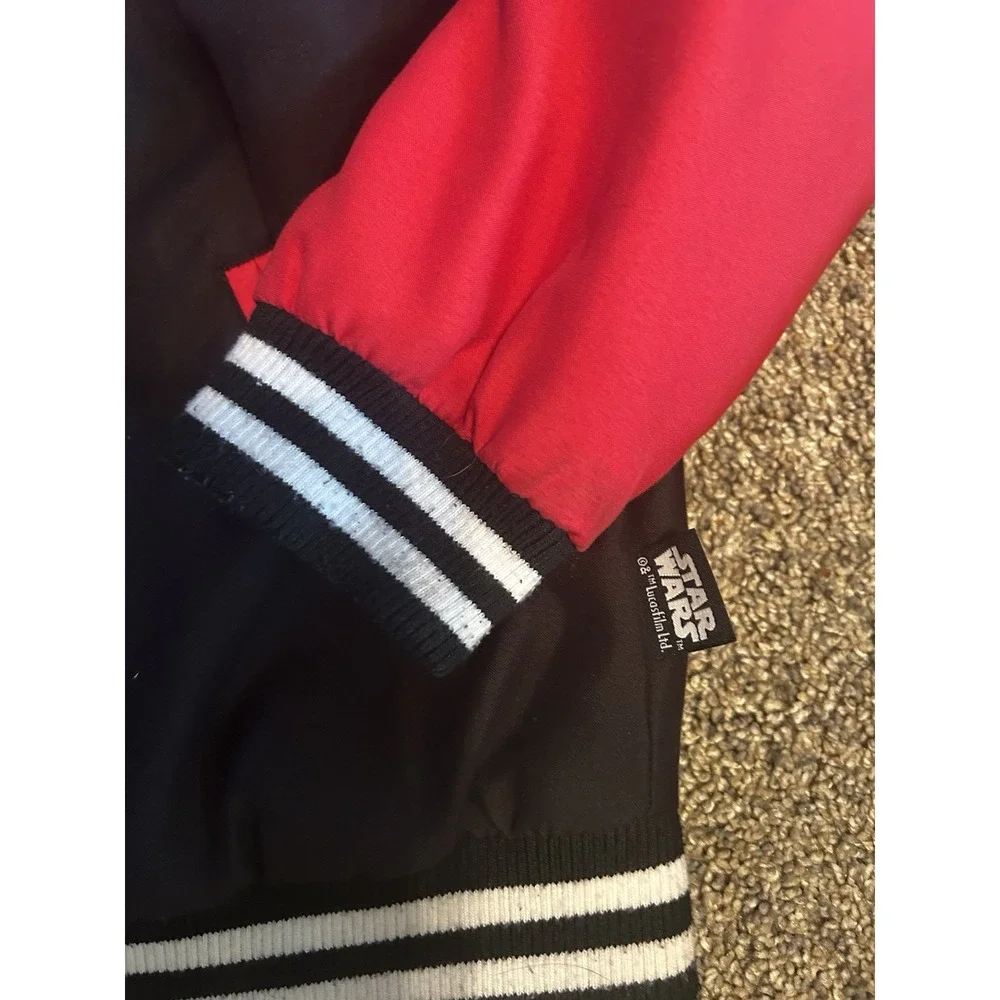 Star Wars Kylo Ren Kids Jacket 7/8 Disney Store Black Red‎ Sith Lord Preppy